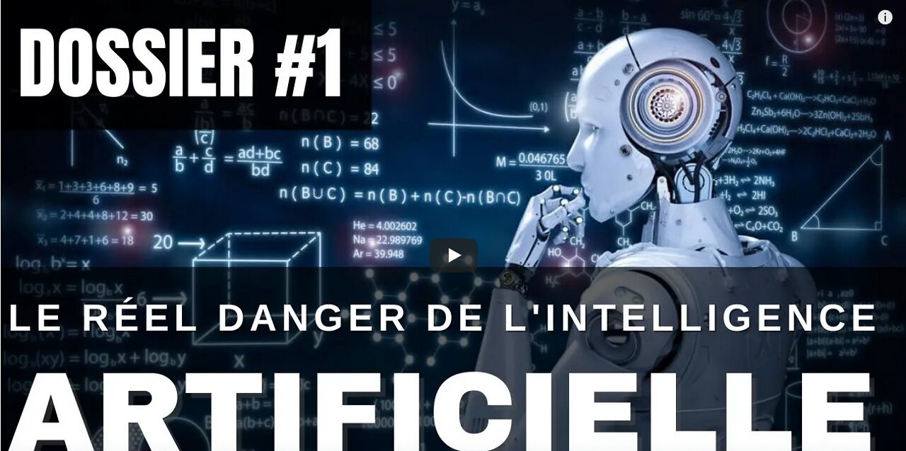 Pourquoi l’intelligence ARTIFICIELLE va nous DÉTRUIRE