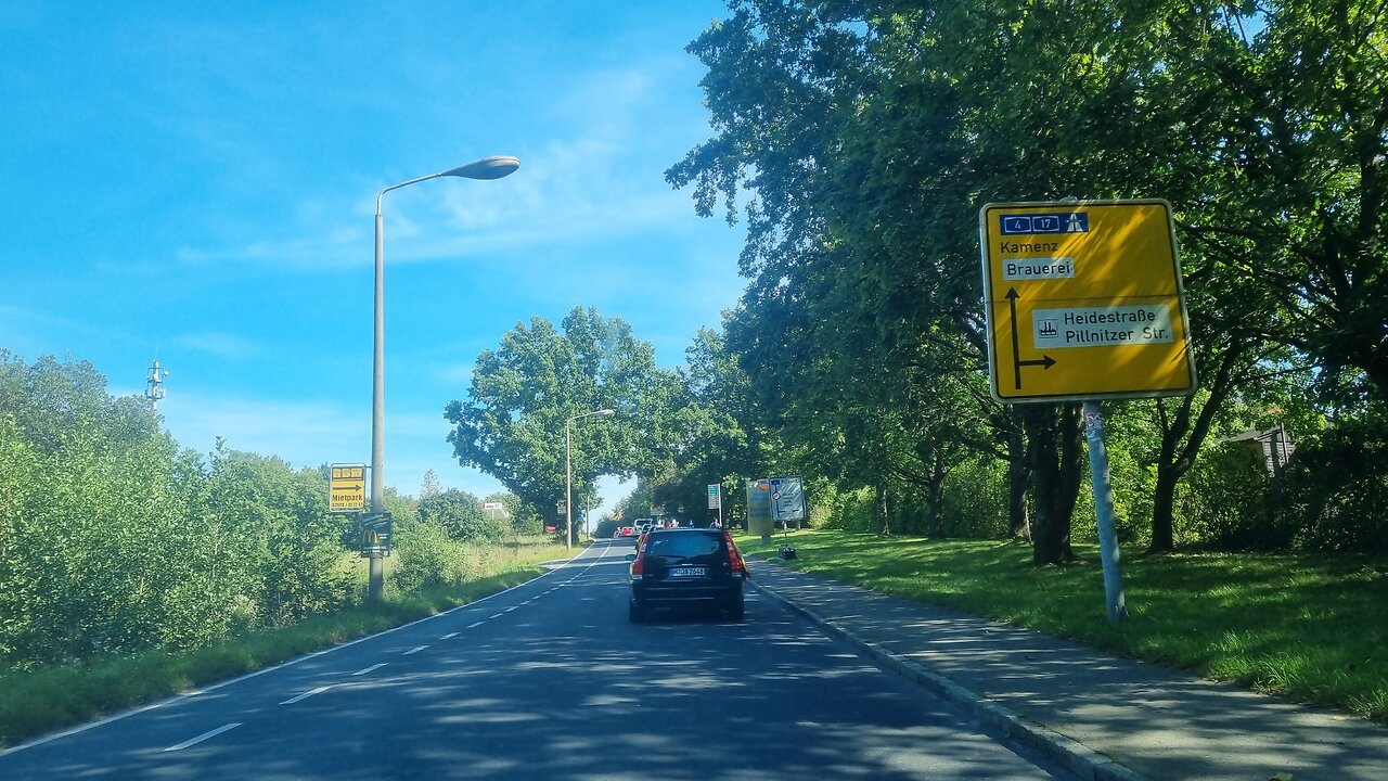 AUTOKORSO DRESDEN - BAUTZEN, Bautzener FRIEDENSFEST, 09.09.2023 - Fahrt, Ankunft BZ, Teil II von II