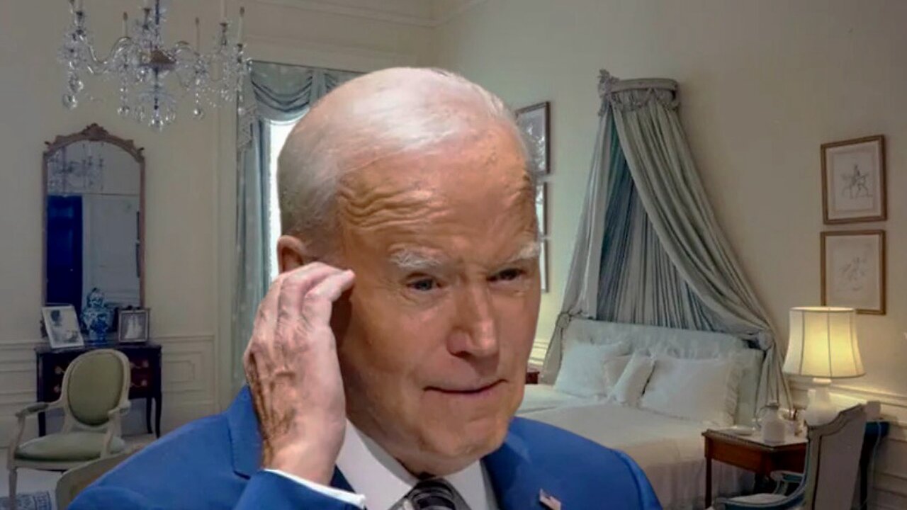 HIDDEN FOOTAGE CAPTURED OF FAKE JOE BIDEN MASK BODY DOUBLE ⚠️