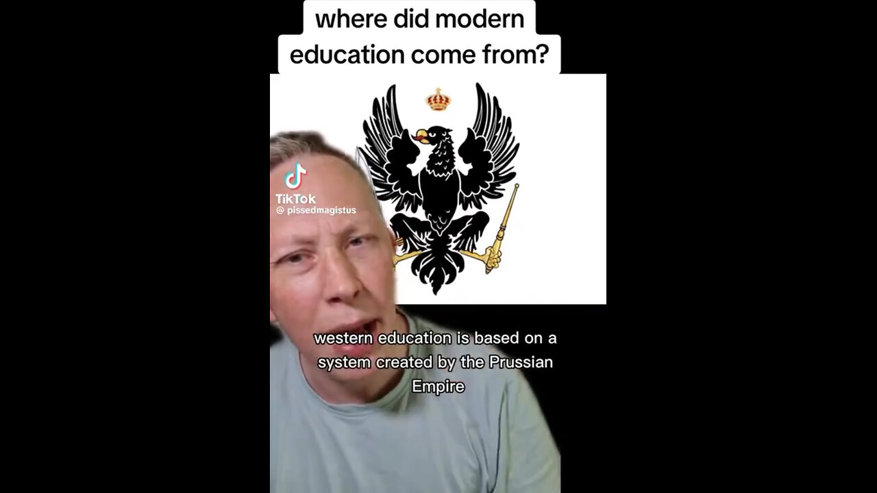 Where did MODERN EDUCATION come from⁉️ PRUSSIAN EMPIRE ~ to BRAINWASH 🤯