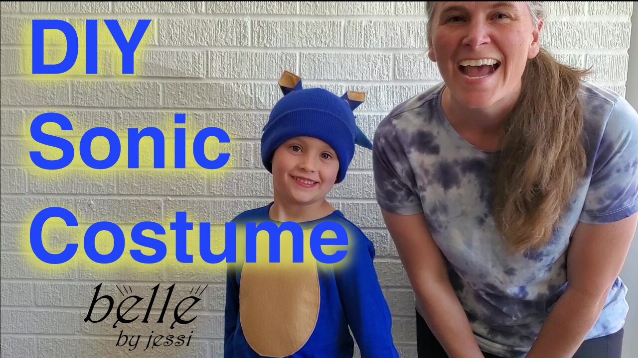 DIY Sonic Costume