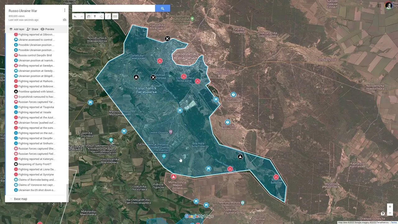 [ Ukraine SITREP ] Day 98 (1/6) Summary - Russian forces captured Yarova, fighting at Svyatohirs'k