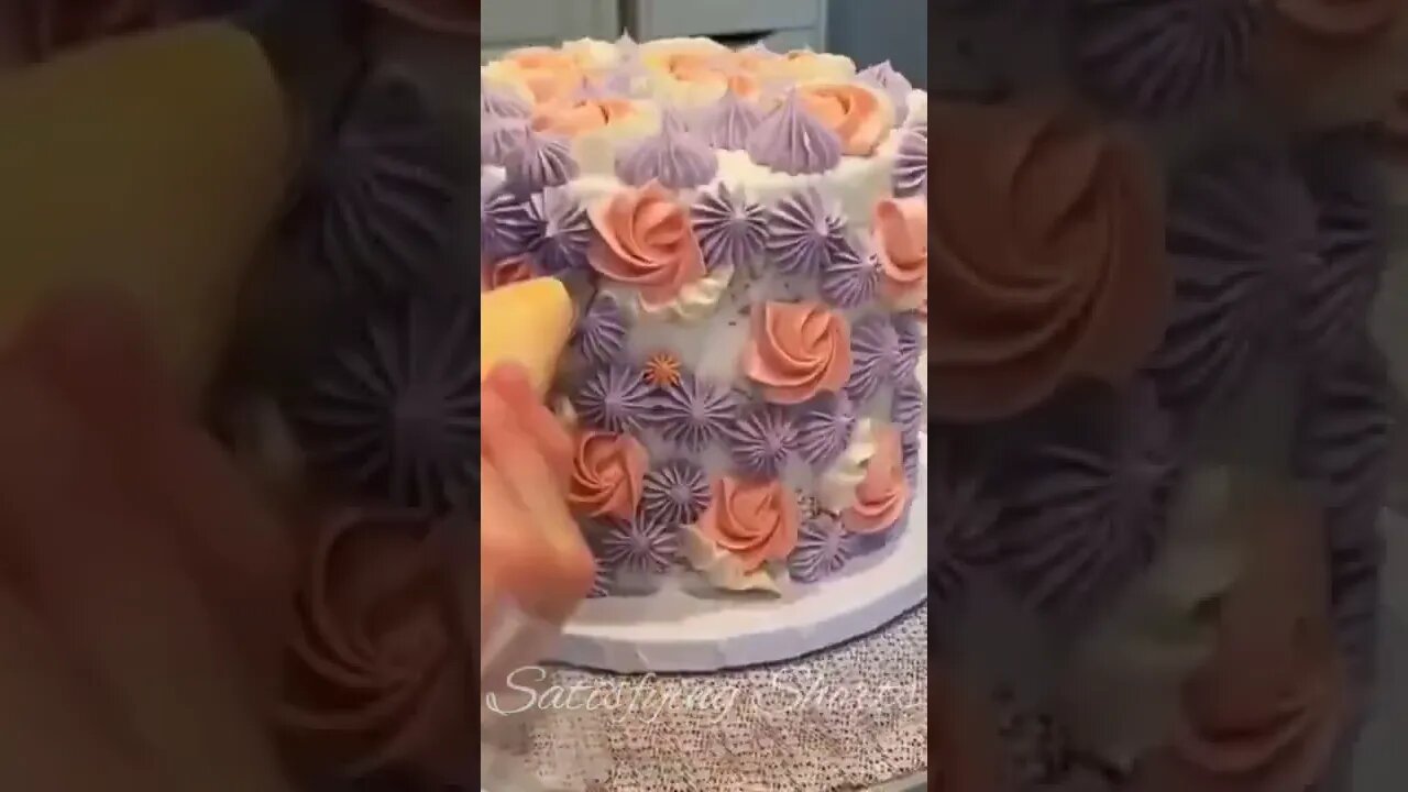 Satisfying Cake Design #try #shorts #trending #satisfying #viral #youtubeshorts #music #newshorts