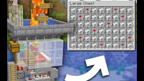 Easy iron farm in minecraft 1.18.2