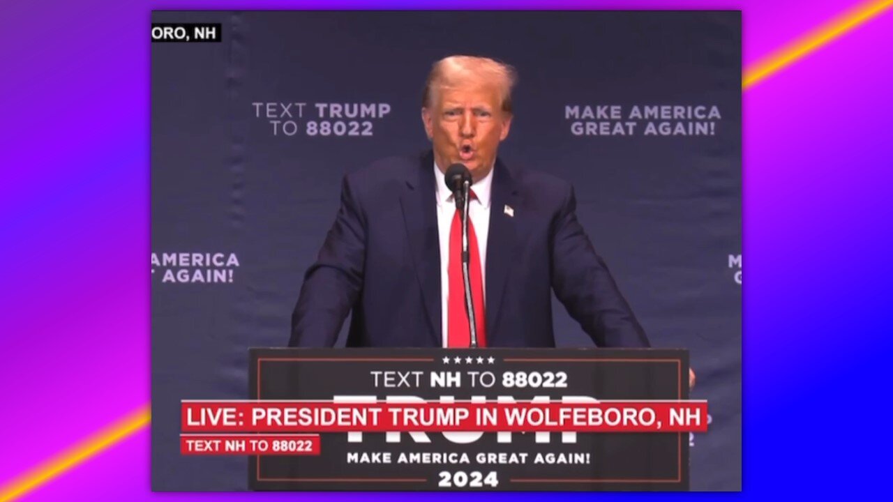 TRUMP - "THE PROBLEM WAS CAUSED BY CROOKED JOE BIDEN"