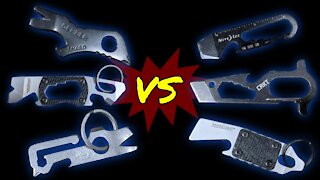 Testing and Ranking Six Keychain Multi-tools!