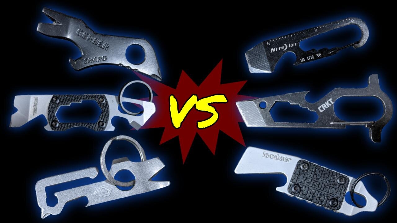 Testing and Ranking Six Keychain Multi-tools!