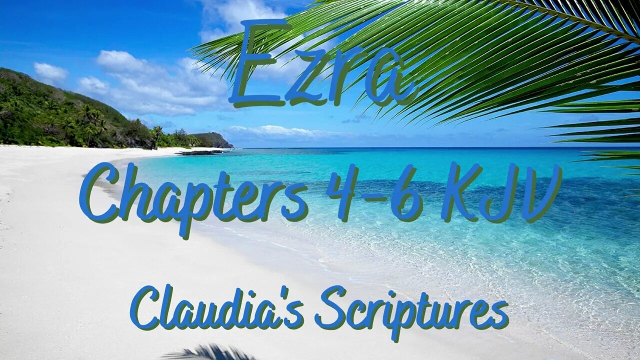 The Bible Series Bible Book Ezra Chapters 4-6 Audio