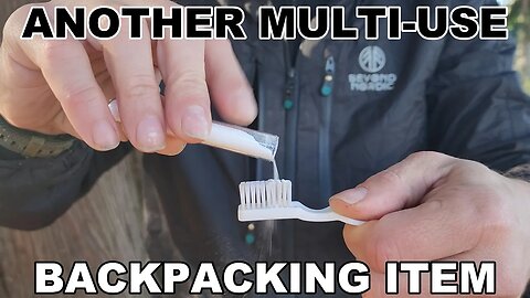 Multi-use Item: CARRYING baking soda on trail