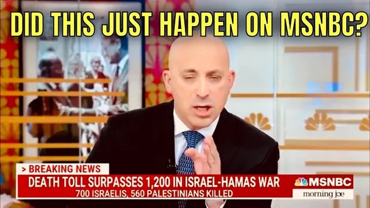 MSNBC Guest CALLS OUT the Network: “Who’s writing the scripts?”
