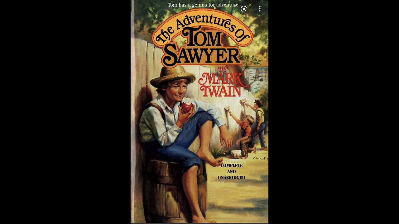 Adventures of Tom Sawyer ch 7 & 8. Learn English, learn to read.