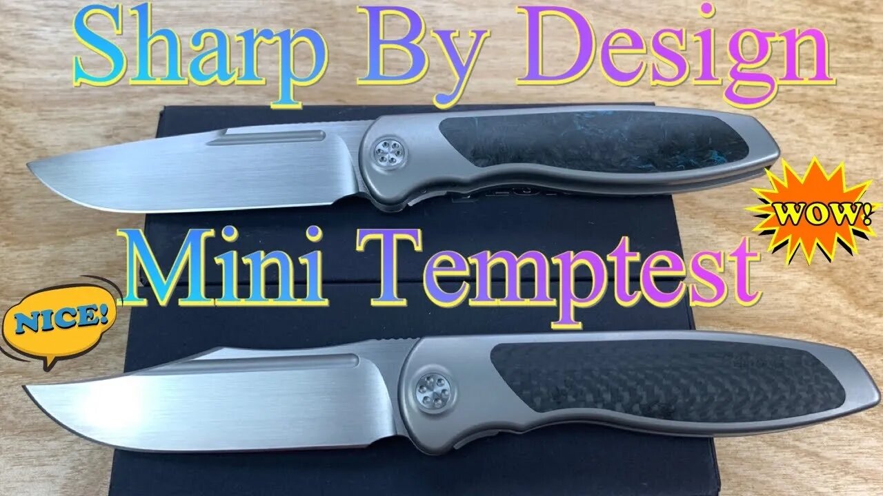 Sharp by Design Mini Tempest And it’s really nicely done ! / includes disassembly