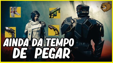 DESTINY 2 │ AINDA DA TEMPO DE VOCÊ PEGAR AMANHA SOME TUDO 01/08/2022