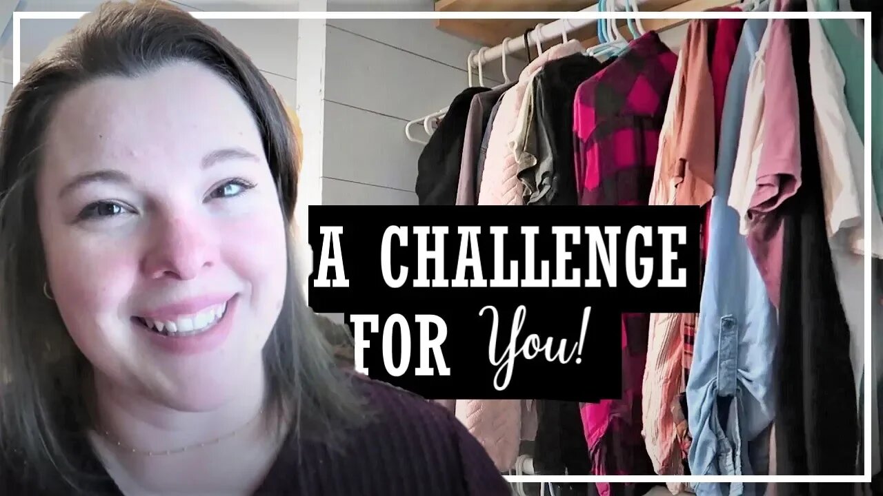 Closet Declutter//Issuing A Challenge//Giveaway