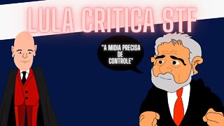 Lula critica STF e diz que o Brasil está corrompido