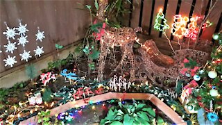 DIY Miniature Barbie Doll Christmas Scavenger Hunt Park - DIY Miniature Outdoor Park