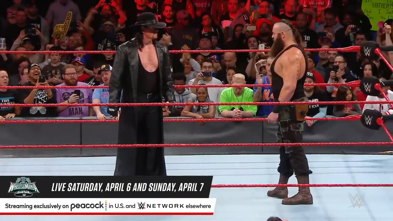 FULL SEGMENT — The Undertaker challenges Roman Reigns: Raw, March 6, 2017