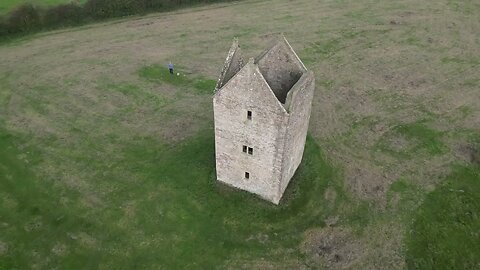 Bruton Dovecote Somerset is a limestone tower that was built between the 15th and 17th century