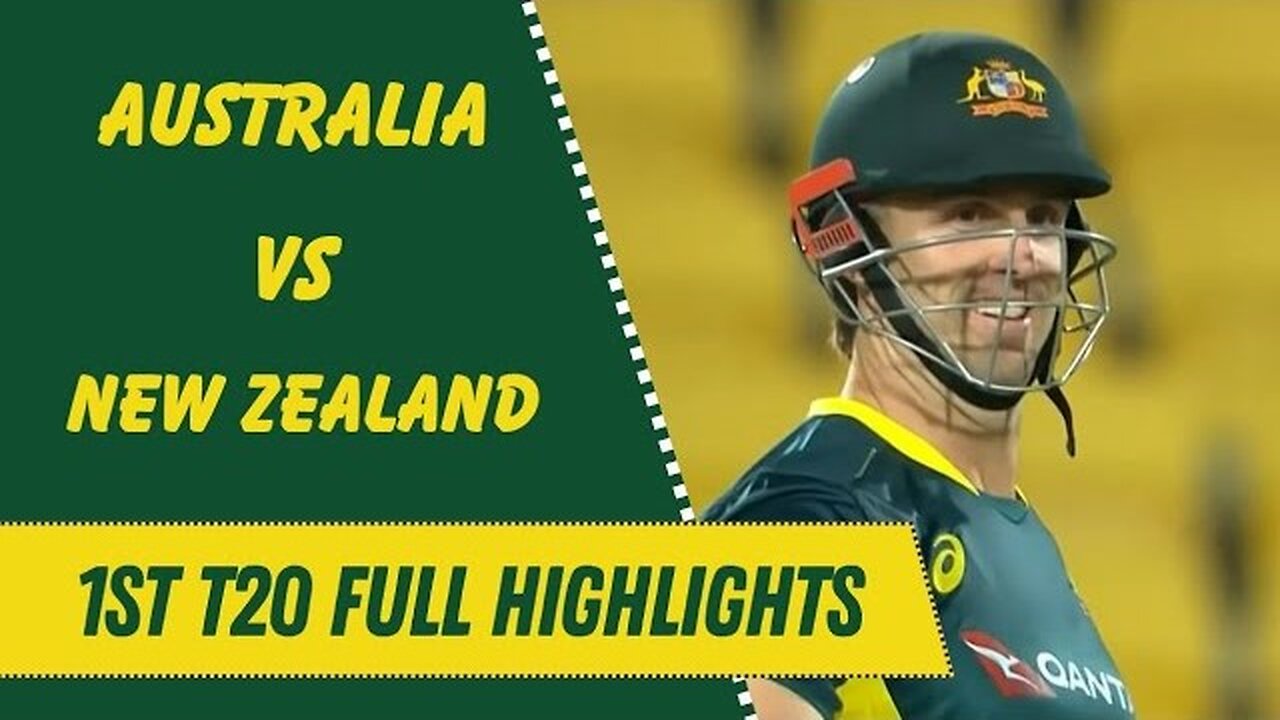 Australia vs New Zealand 1st T20 Highlights 2024 | Aus vs NZ