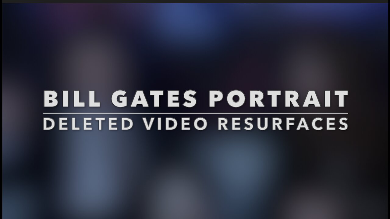 BILL GATES PORTRAIT