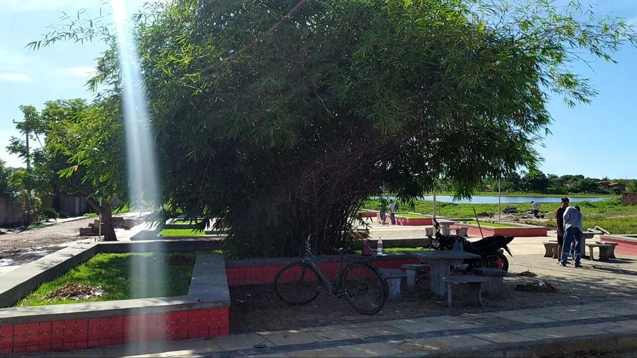 AÇUDE DE MORRO DO CHAPÉU DO PIAUÍ GANHOU UMA PRAÇA!