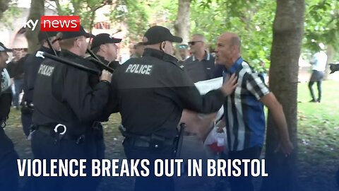 UK protests: Violence breaks out in Bristol and Hull | NE