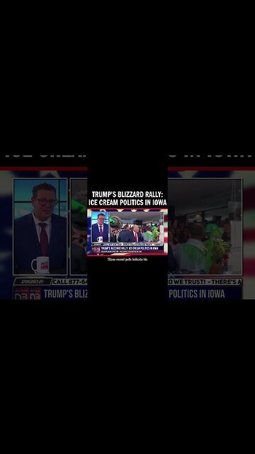 Trump's Blizzard Rally: Ice Cream Politics in Iowa