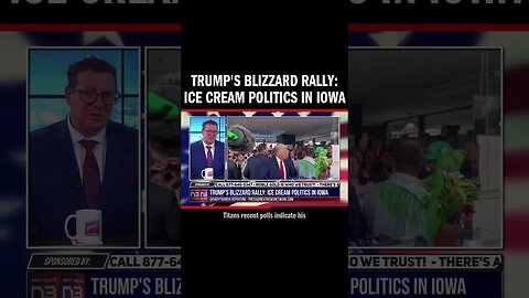 Trump's Blizzard Rally: Ice Cream Politics in Iowa