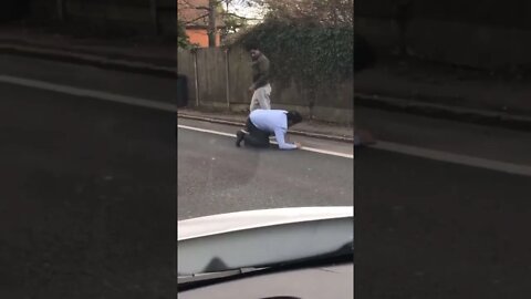 Road Rage Arguement Turns Sour