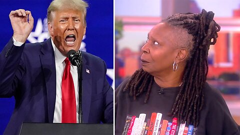 Trump Deranged Whoopi Goldberg spreads the BIGGEST LIE about Donald Trump you've ever seen!