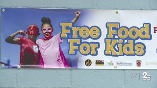 Summer food service program for children in need kicked off today