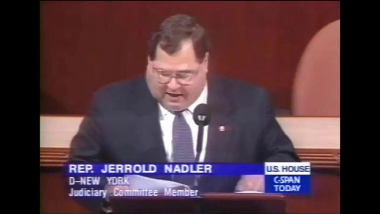 🔴👀🔴 Jerry Nadler Opposing Impeachment!!!