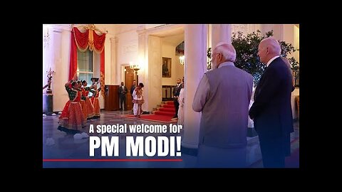 Special moments from PM Modi's warm welcome at the White House