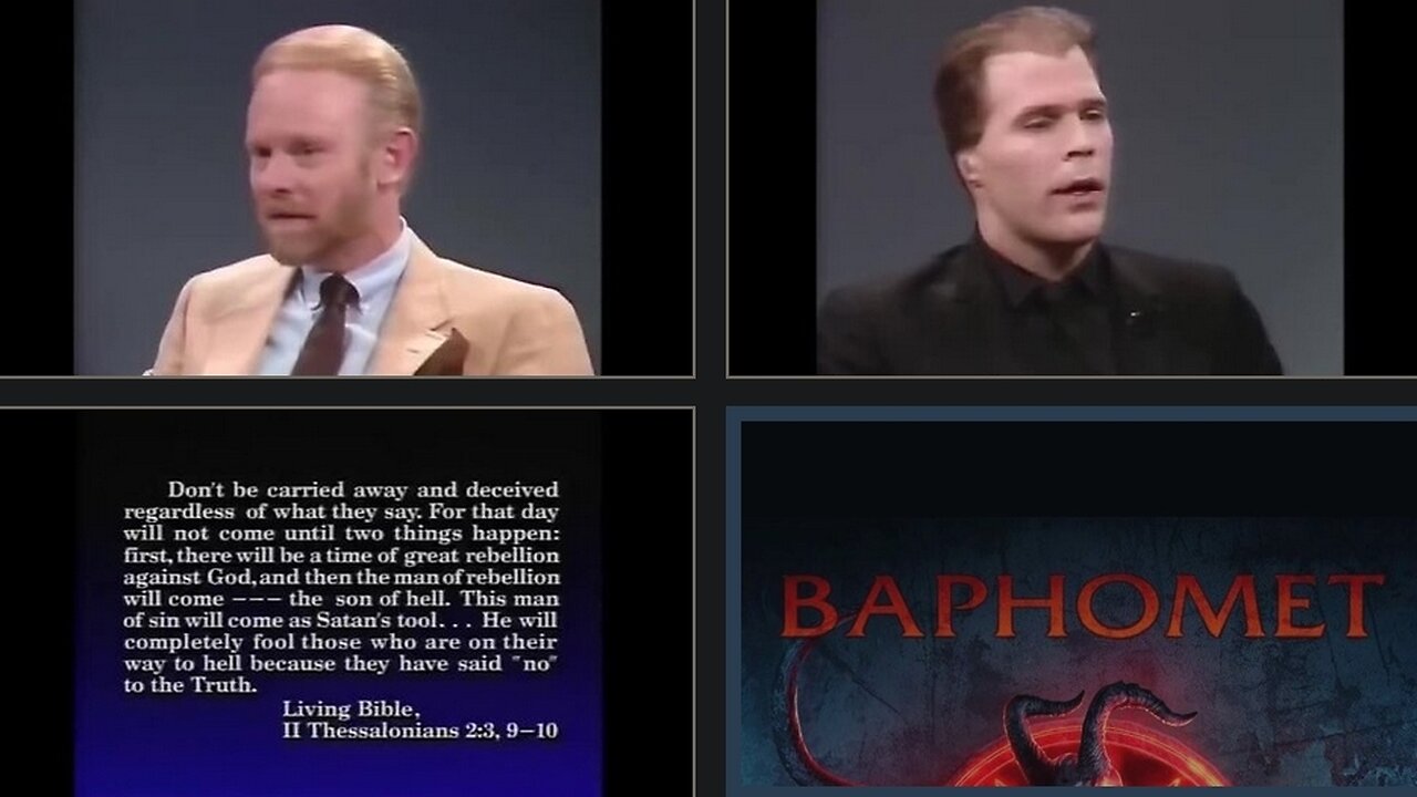 HIGH RANKING SATANISTS ARE EXPLAINING THEIR ATTITUDE..