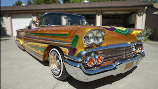 Spectacular Chevvy Lowrider Boasts 600 Custom Parts I RIDICULOUS RIDES