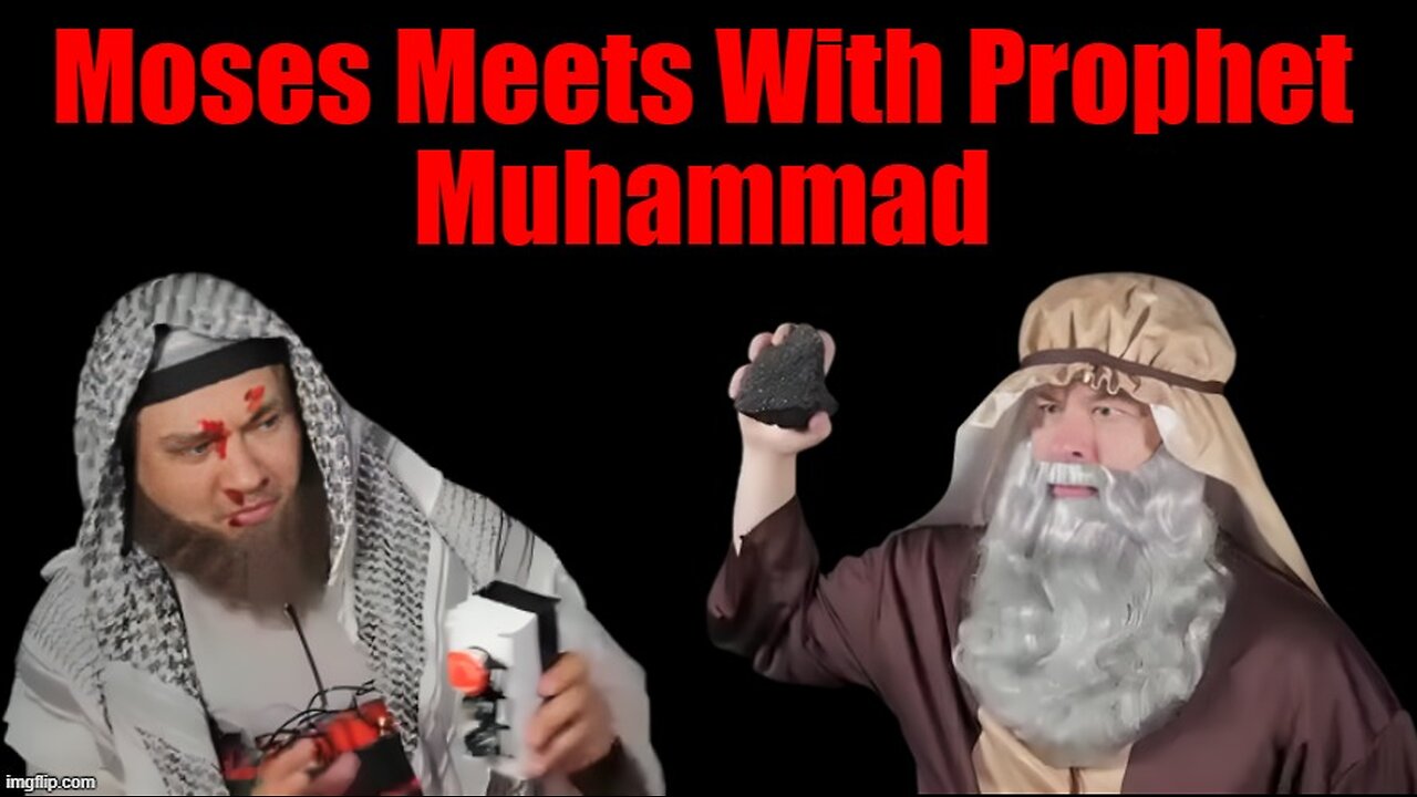 Prophet Moses Meets Prophet Muhammad (Boom Boom Room Satire)