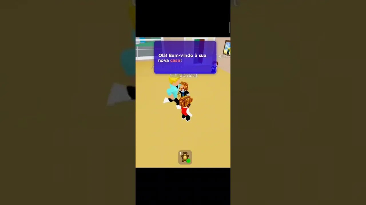 Roblox. Virei Criança no Roblox e fiquei Igual o ToToy #shorts #roblox