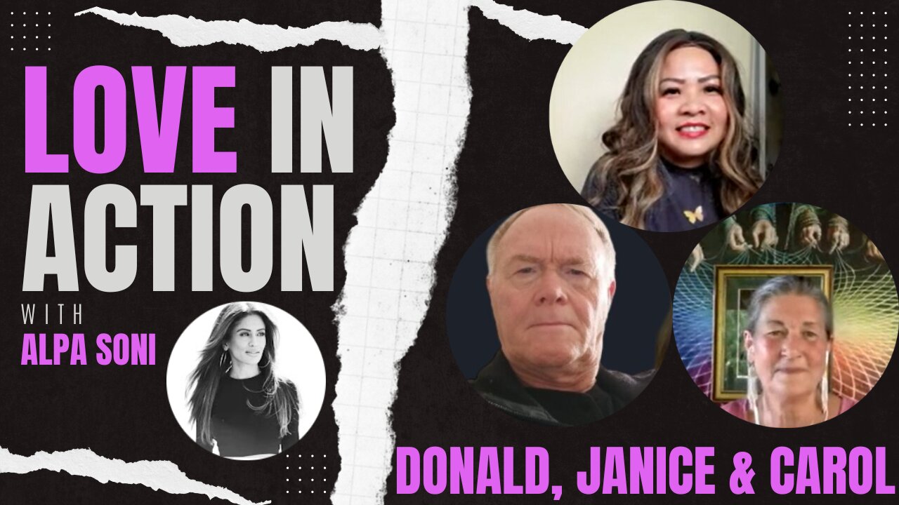 Donald & Testimonial Guests on The Love In Action Podcast - Shedding light on Arii's Process