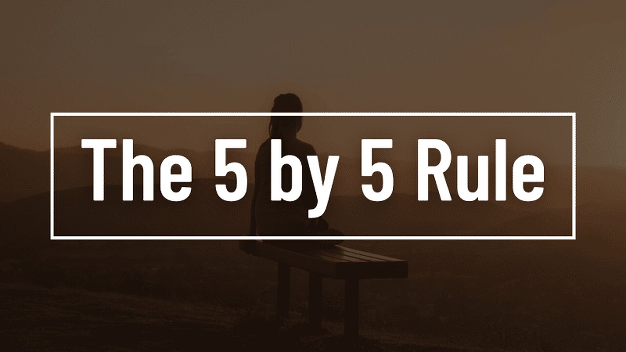 You Won't Believe How These 5 Rules Helped Me Achieve Greatness