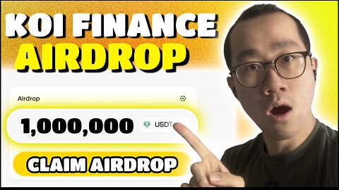 A Secret Way to Catch $13,000 Airdrop from Koi Finance ( SECRET REVEALED! )