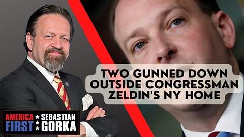 Two Gunned Down Outside Congressman Zeldin's NY Home. Rep. Lee Zeldin with Sebastian Gorka