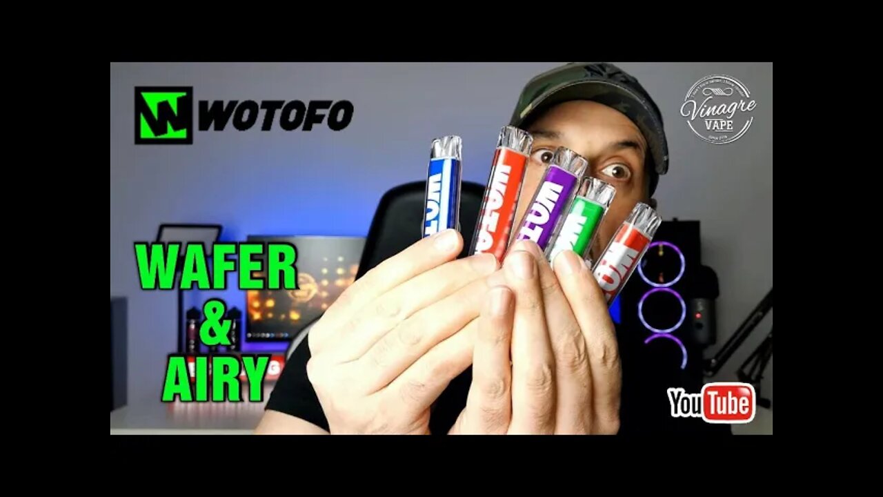 [PT] Wotofo Wafer & Airy pod descartável