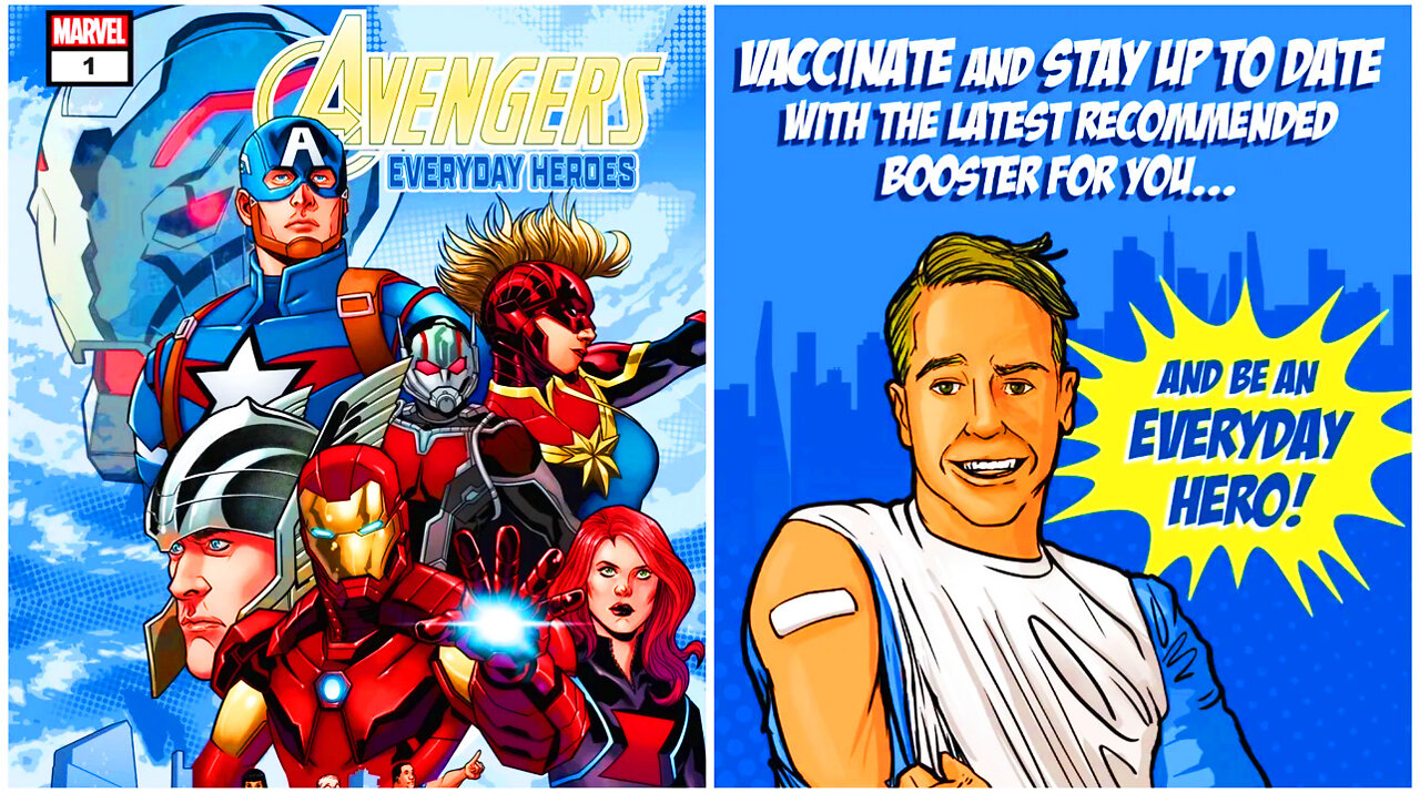 Marvel Comics Promoting Vaccines To Kids