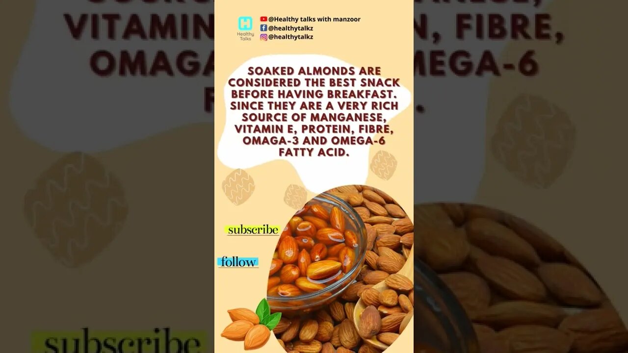 Eat almonds #shorts