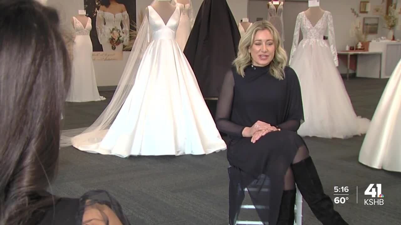 Local bridal designer honored for her dedication to putting Kansas City on world map