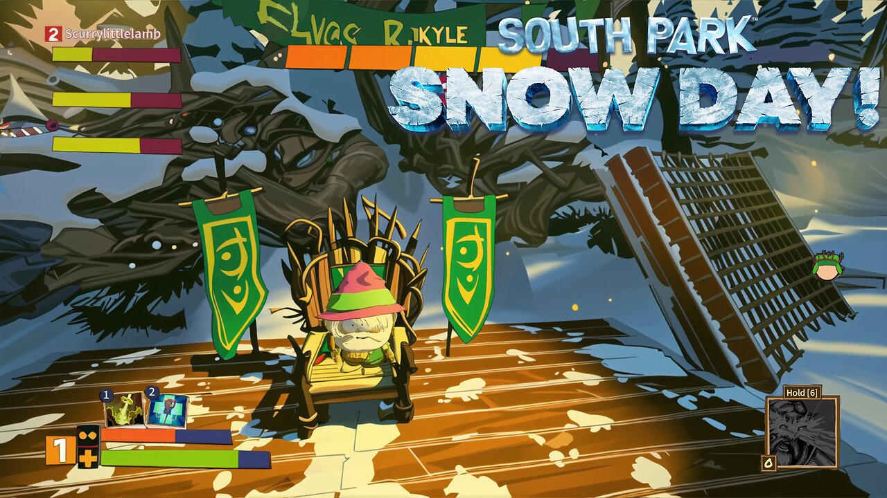 Let's Over Throw Cartman the Wizard King - South Park Snow Day Act 1