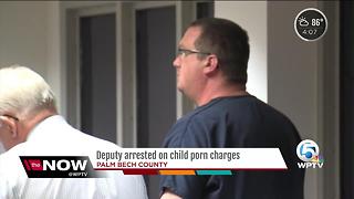 PBSO Deputy Adam Godbey arrested on 30 counts of possession of child pornography