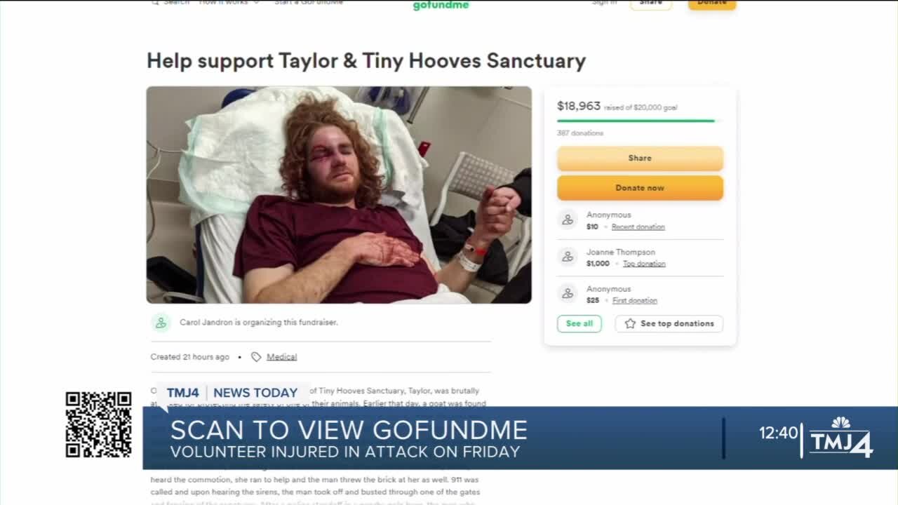 Man injured in Racine brick attack, GoFundMe created