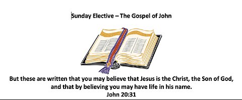 23-06-11 Sunday Elective - John 1:19-34