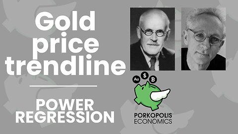 PE9: Power trendline on gold price (VII)